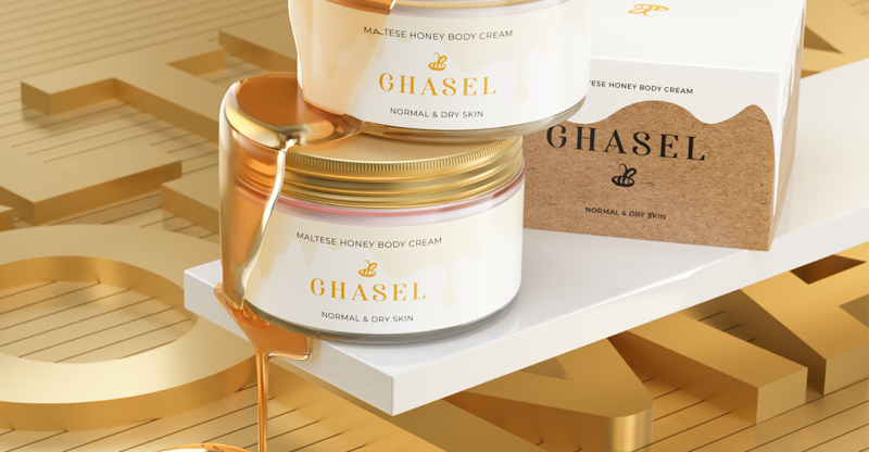 ghasel maltese honey body cream