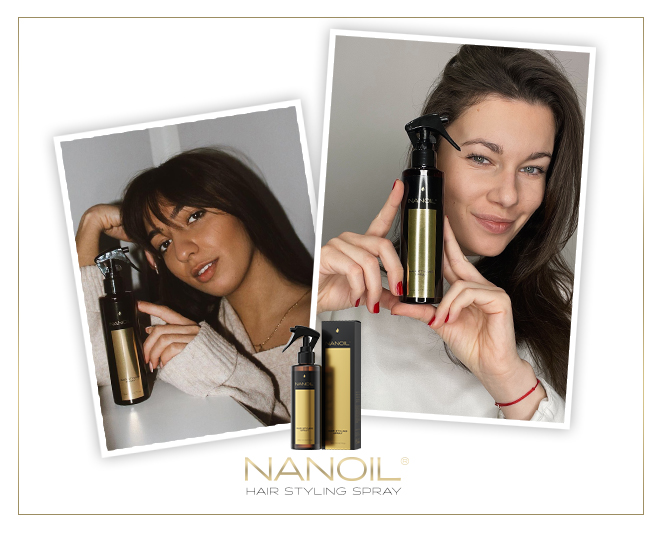 hair styling spray nanoil 