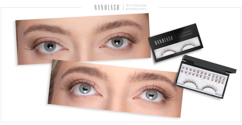 nanolash cluster eyelashes